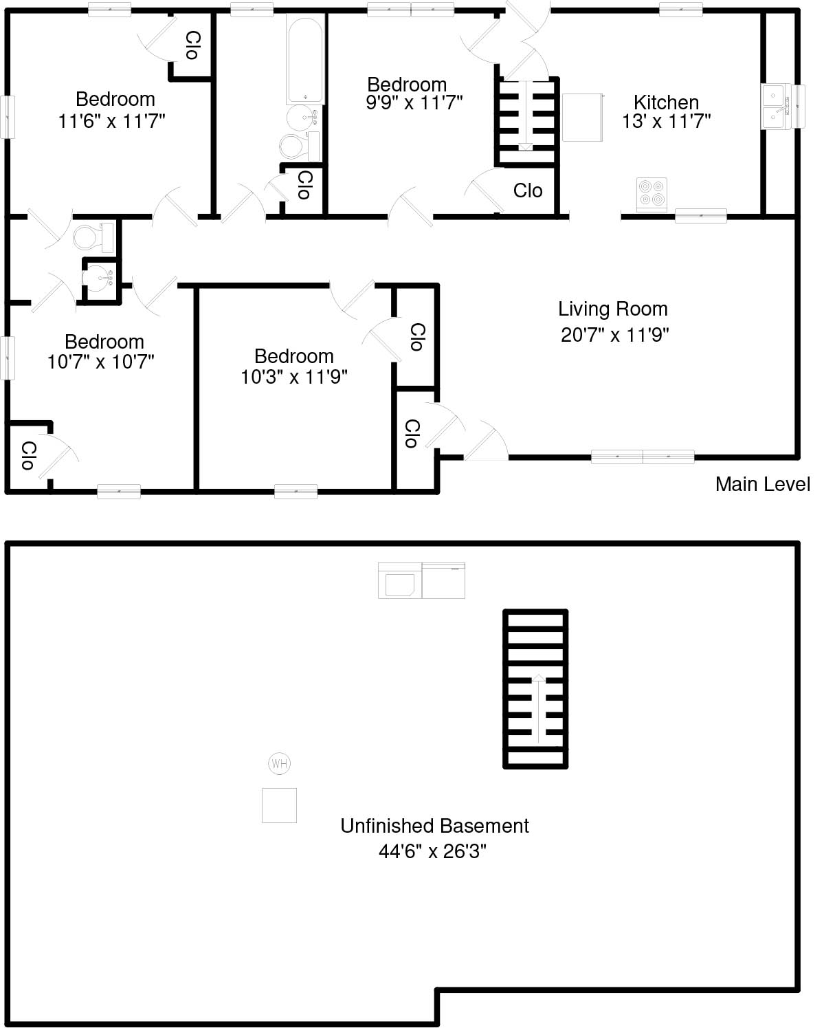 376 E Melrose Court, Decatur, IL Floorplan